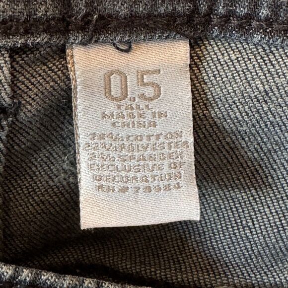 Chicos Womens Platinum Jeans Size .5 Tall 6  Blue Mid Rise Tapered Classic Denim - Picture 12 of 12